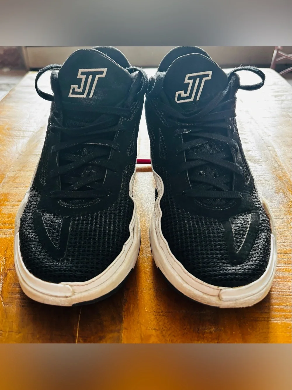 Men’s Jordan Tatum 1 TB Low Black White size 10